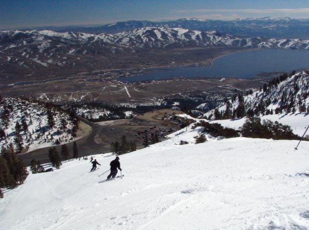  Above Skiing down Mt Rose is one of the most exhilarating experience