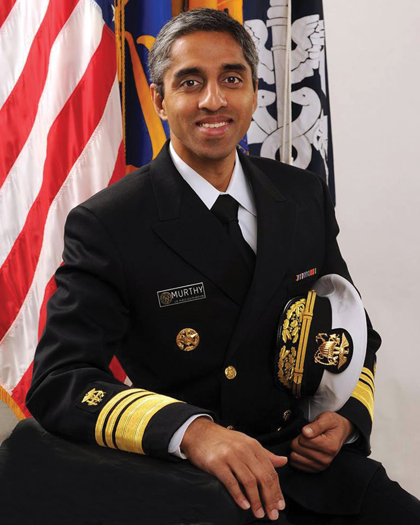 U.S. Surgeon General Vivek Murthy (Facebook | U.S. Surgeon General)