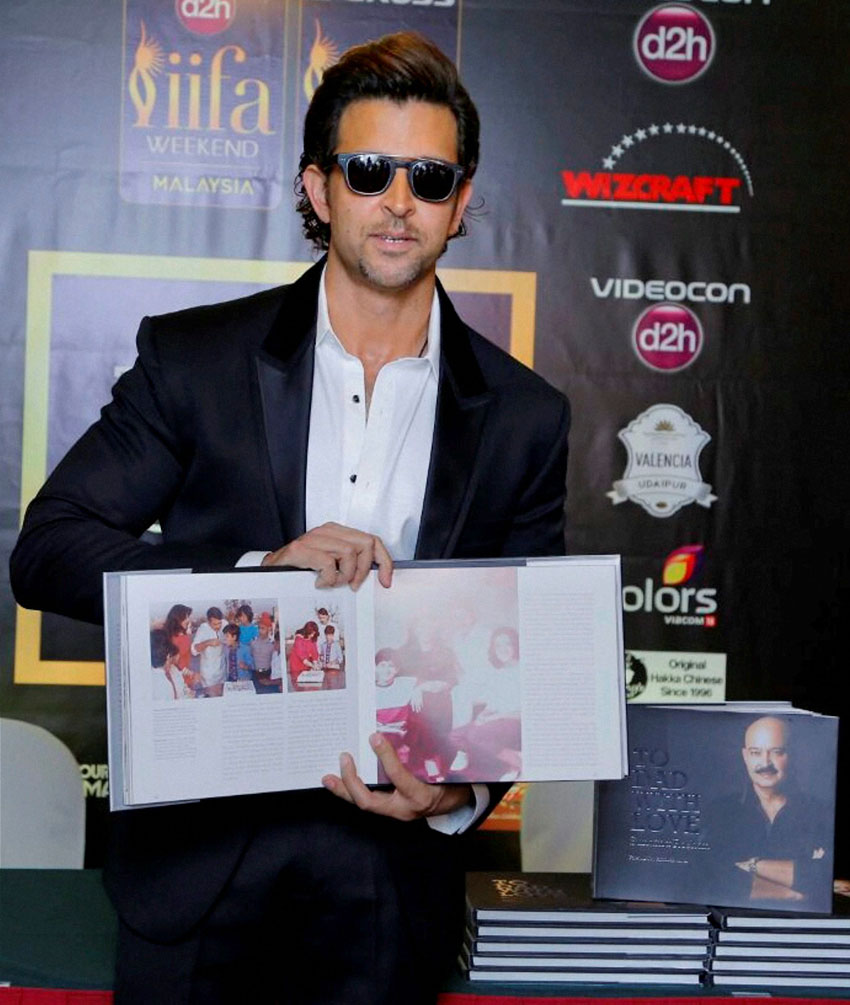Hrithik Roshan at IIFA 2015 in Kuala Lumpur. (Press Trust of India)