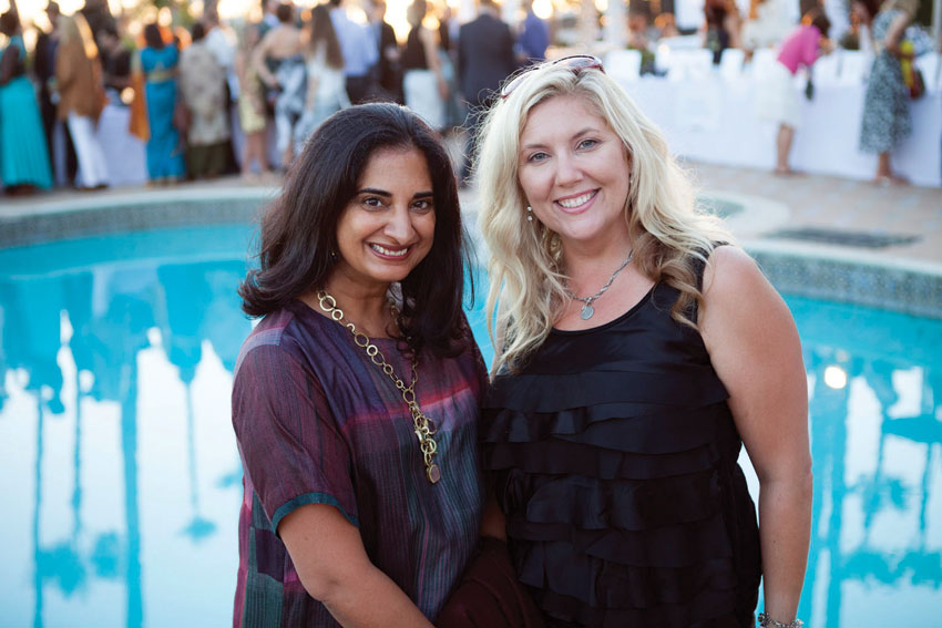 Mallika Chopra, Michelle Westfort. (Lisa Field) 