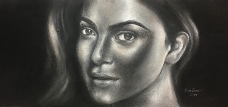 Sushmita Sen painting by Pearl Portrait of Sushmita Sen by Pearl