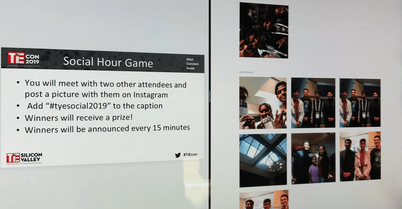 TiECON 2019 04 Social Hour following the Young Entrepreneurs Track at TiEcon 2019 (Photo: Amar D. Gupta/Siliconeer)