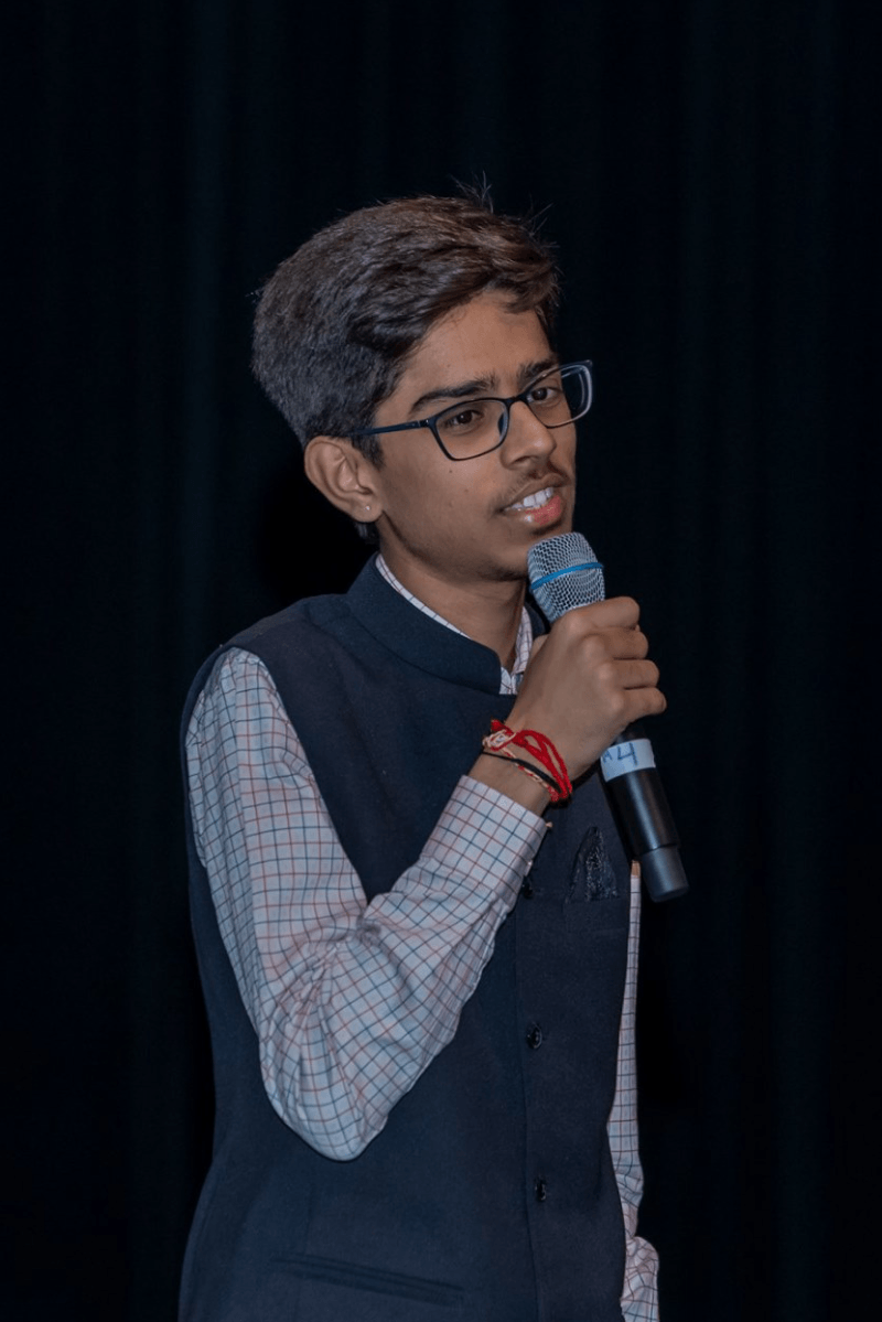 TiECON 2019 11 TiEcon 2019 Young Entrepreneurs speaker Harshwardhansinh Zala, EAGLE A7 Drone Inventor (Photo: INDTVUSA)