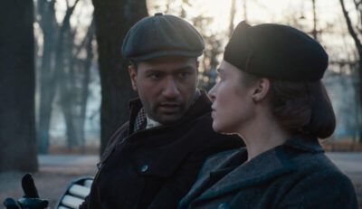 Vicky Kaushal (l) in "Sardaar Udham."