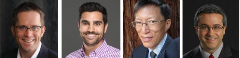 (L-R) Paul Mitchell, Owner of Redistricting Partners, Vice President of Political Data. Inc; Jonathan Mehta Stein, Executive Director of California Common Cause; Russell Yee, California Redistricting Commissioner, Author, and Theologian; Thomas Saenz, President and General Counsel of MALDEF