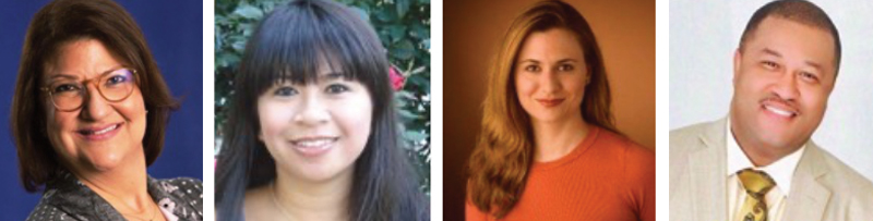 (Above, l-r): Rosario Mendez, Senior Member, FTC; Elizabeth Kwok, Assistant Director of Litigation Technology & Analysis, Bureau of Consumer Protection, FTC; Cristina Miranda, Consumer Education Specialist, Division of Consumer & Business Education, Bureau of Consumer Protection, FTC; and Jeffrey Vaulx, a Memphis Teacher, who shared a personal story. (EMS)