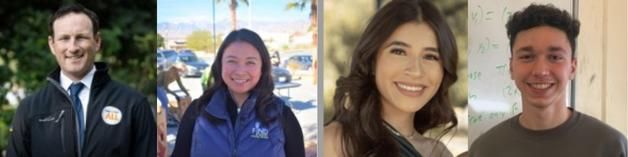 (L-r) Josh Friday, Debbie S. Espinosa, Wendi Lizola, Ali Alani