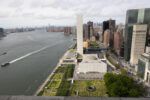 Aerial view of the 9th annual International Day of Yoga 2023 celebrations at UN Headquarters, in New York on June 21, 2023.(PIB)