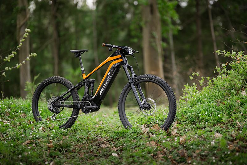 McLaren launches debut electric mountain bike range. (Photo: McLaren)