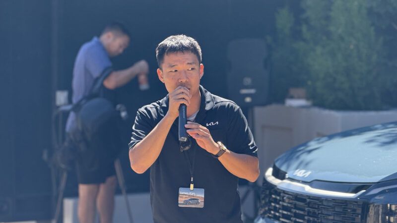 James Kim, Account Director at Xen Media, connects Asian Media with James Bell and Derrick Ty of Kia America.