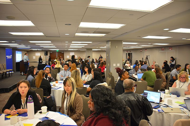 Attendees of the California Connects Convening in San Francisco, Calif.