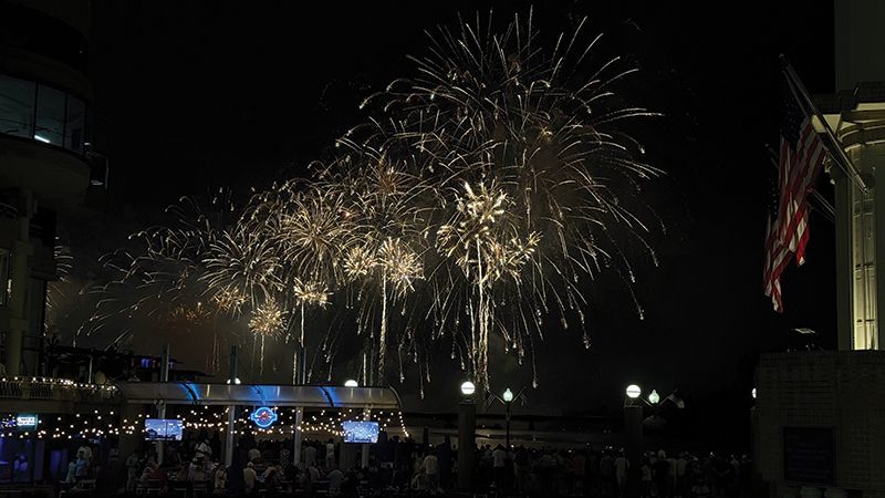 Page Travel Dc Img 4420 Fireworks over the Potomac river. (Janam Gupta/Siliconeer)