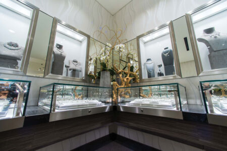 A view of the renovated Bhindi Jewellers’ Artesia, Calif. showroom. page-bhindi-08