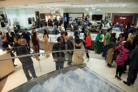 People busy shopping at the renovated Bhindi Jewellers’ Artesia, Calif. showroom. page-bhindi-16
