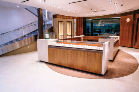 The Rolex section at Bhindi Jewellers in Artesia, Calif. page-bhindi-22