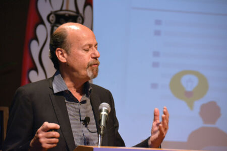 Jody Holtzman, senior vice president, Thought Leadership at AARP. (Amar D. Gupta | Siliconeer) page-boomers-02-jody-aarp-dsc_9474