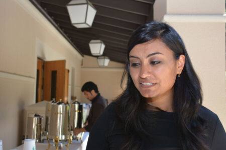 Dr. Ambika Bumb, founder and CEO of Bikanta Corporation, and her team at Bikanta are developing nanodiamonds and imaging instruments that redefine the boundaries of medical optical imaging, allowing researchers and doctors to detect disease, such as cancer, at the molecular level. (Amar D. Gupta | Siliconeer) page-boomers-04-ambika-dsc_9488