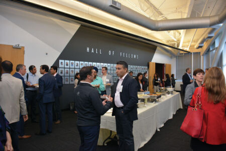 Lunch networking at the CMO Inflect Conference, in Mountain View, Calif., Sept. 21. page-cmo-inflect-08