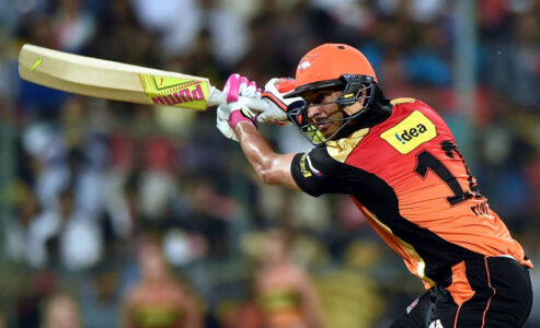 Sunrisers Hyderabad Yuvraj Singh plays a shot during the IPL 2016 Final. (Shailendra Bhojak | PTI) page-cricket-ipl9-05