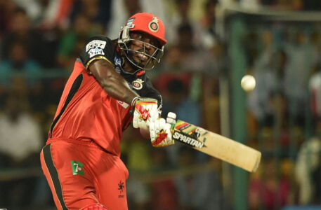 Royal Challengers Bangalore's batsman Chris Gayle plays a shot during the IPL 2016 Final. (Shailendra Bhojak | PTI) page-cricket-ipl9-06