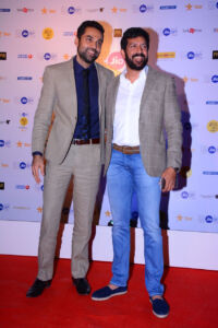 Actor Abhay Deol and director Kabir Khan at the closing ceremony of Jio MAMI 18th Mumbai Film Festival with Star. page-ent-jio-mami-03
