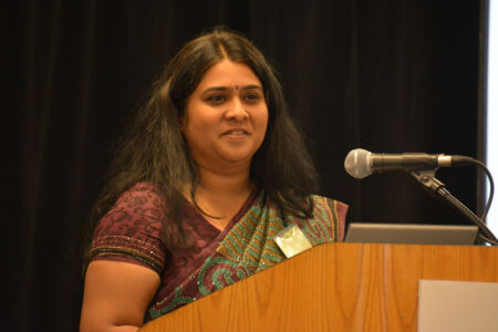 India Tourism’s Los Angeles office assistant director Sandhya Haridas talks about her home state, Kerala. (Amar D. Gupta | Siliconeer) page-kerala-05