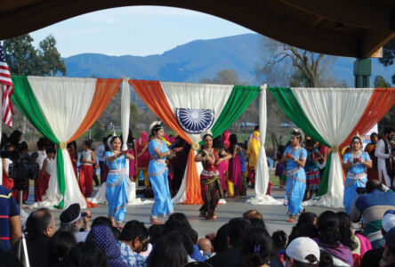 Kids dance at the India Republic Day celebrations, at Lake Elizabeth, Fremont, Calif., Feb. 6. (Vansh A. Gupta | Siliconeer) page-repday-ajay-vag-13