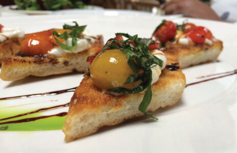 Delicious Bruschetta served at the Red
Grape Restaurant. Great place for lunch. page-safari-west-print-38