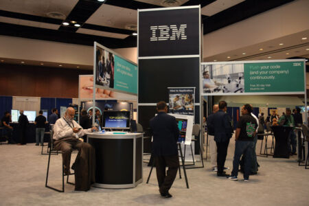 IBM had an elaborate presentation at the expo during #TiECon2016. page-tie-05