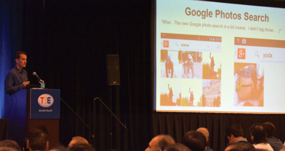 Google Senior Fellow speaking at #TiEcon2016. page-tie-15