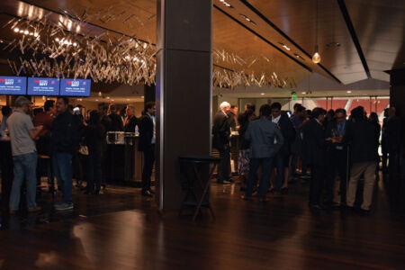 TiE Influencers’ Circle reception at BNY Mellon Club West lounge at Levis Stadium, May 5. (Vansh A. Gupta/Siliconeer) page-tiecon-2017-influencers-circle-special-reception-11
