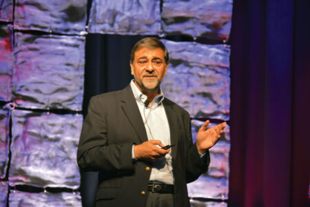Academic, researcher, write and entrepreneur Vivek Wadhwa (@wadhwa) presented an interesting keynote on the future of technology, saying that technology advancements are taking us closer to the Star Trek future, at #TiEcon 2015. Amar D. Gupta | Siliconeer page-tiecon2015-30