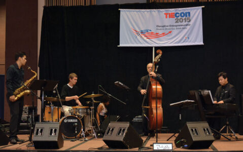 All that jazz, befitting end to a hard day’s work at #TiEcon 2015. Amar D. Gupta | Siliconeer page-tiecon2015-40