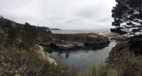 A beautiful view of China Cove and Bird Island on the Bird Island Trail in Point Lobos page-travel-bigsur-pfeiffer-pointlobos-01