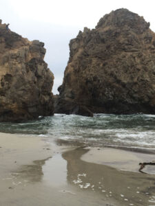 Part of the rocky formation at Pfeiffer Beach, Big Sur. page-travel-bigsur-pfeiffer-pointlobos-05