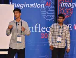 Team DigEthnic: (L-r) Nihal Deopura and Vansh Gupta in Youth Track: Leaders of Tomorrow page-tie-24-dsc_7805