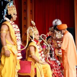 Diwali celebrations in Ayodhya, UP. (Siliconeer/APHIMAGES)
