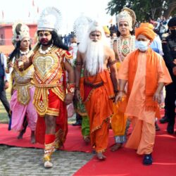 Diwali celebrations in Ayodhya, UP. (Siliconeer/APHIMAGES)