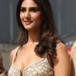 Vaani Kapoor promotes "Chandigarh Kare Aashiqui." (APHIMAGES)