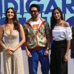 Ayushmann Khurrana and Vaani Kapoor promote "Chandigarh Kare Aashiqui." (APHIMAGES)