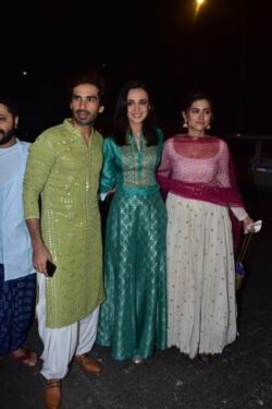 Bollywood stars – Salman Khan , Ekta Kapoor, Harleen Sethi, Anita Hassandani, Karishma Tanna, Mouni Roy, Krystle dSouza, Urvashi Dholakia, Sakshi Tanwar, Ridhima Pandit – shine at Ekta Kapoor's Diwali Bash in Mumbai. (Siliconeer/APHIMAGES) Bollywood stars – Salman Khan , Ekta Kapoor, Harleen Sethi, Anita Hassandani, Karishma Tanna, Mouni Roy, Krystle dSouza, Urvashi Dholakia, Sakshi Tanwar, Ridhima Pandit – shine at Ekta Kapoor's Diwali Bash in Mumbai. (Siliconeer/APHIMAGES)