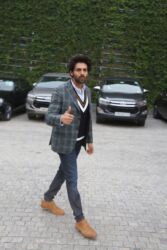 Bollywood actor Kartik Aaryan during promotions of his Netflix film "Dhamaka," in New Delhi, Nov. 15, 2021. (APHimages)