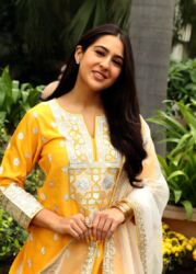 Sara Ali Khan promotes 'Atrangi Re' in New Delhi. (APH Images)