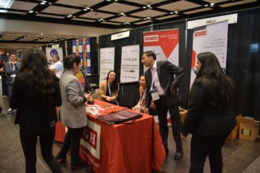 Chugh Firm engages with attendees at the TiEcon Expo Chugh Firm engages with attendees at the TiEcon Expo