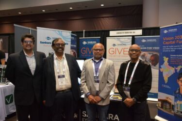 Sankara Eye Foundation team at the TiEcon 2023 Expo. Sankara Eye Foundation team at the TiEcon 2023 Expo.