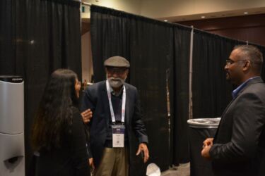 TiEcon volunteers in conversation with Suhas Patil TiEcon volunteers in conversation with Suhas Patil