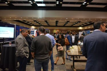 Attendees network at the Expo Attendees network at the Expo